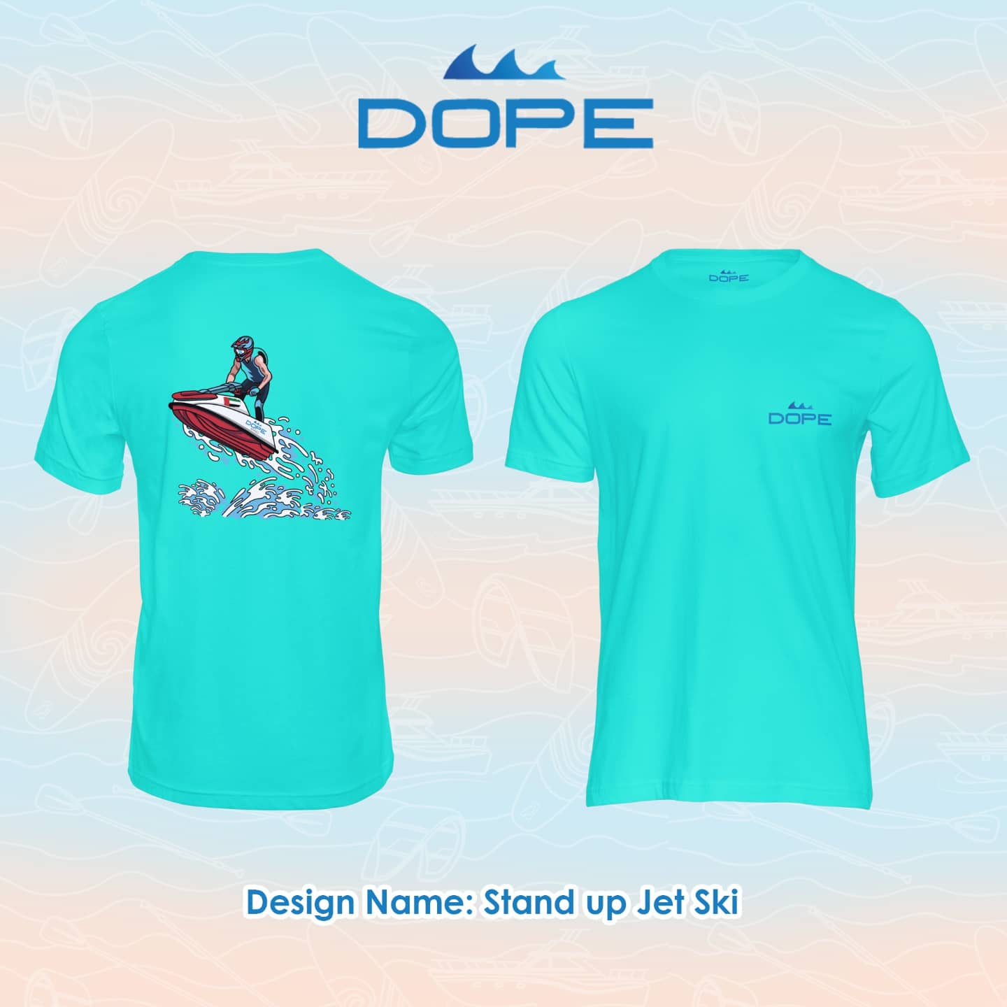 Stand-Up Jetski - Short Sleeve Performance T-shirt